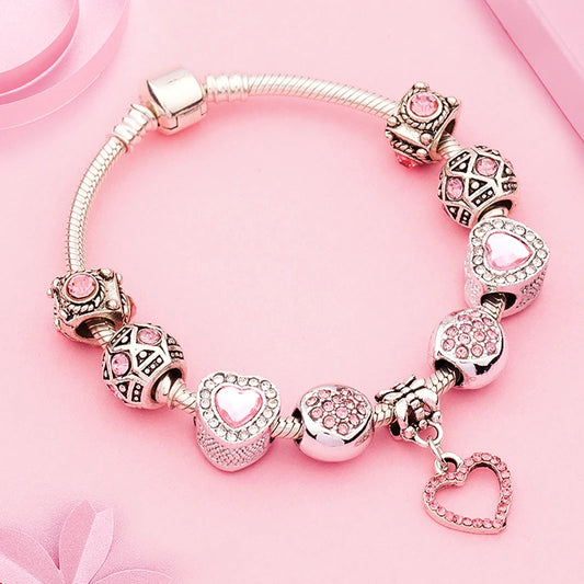 Bransoletka modułowa charms