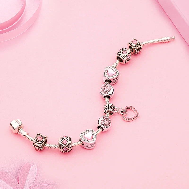 Bransoletka modułowa charms