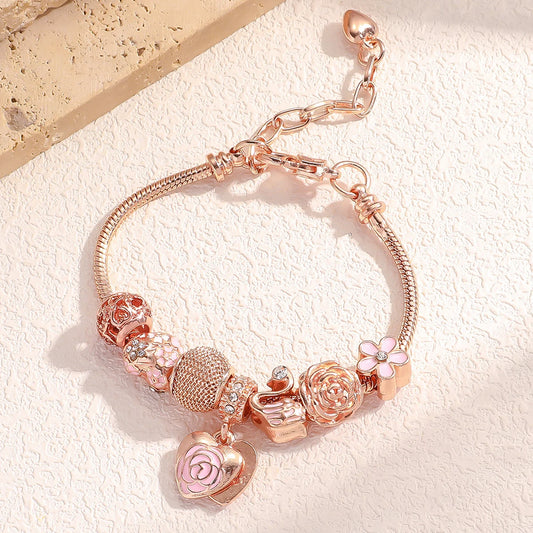 Bransoletka modułowa charms