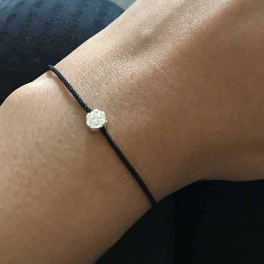 Minimalistyczna bransoletka z cyrkonią