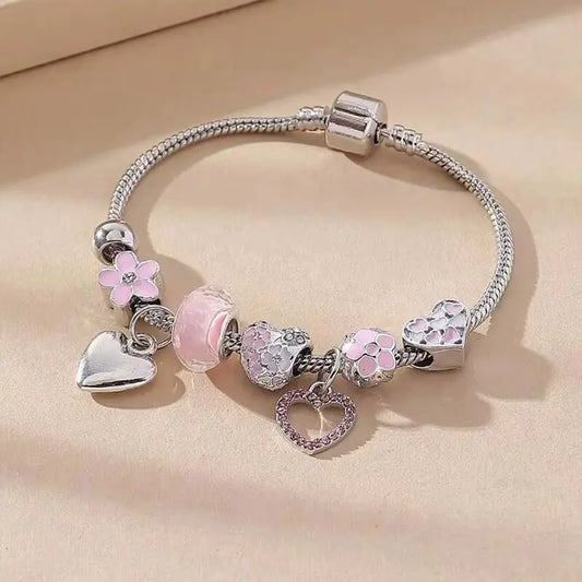 Bransoletka modułowa charms