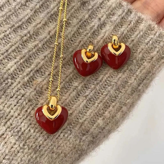 Komplet biżuterii w stylu vintage