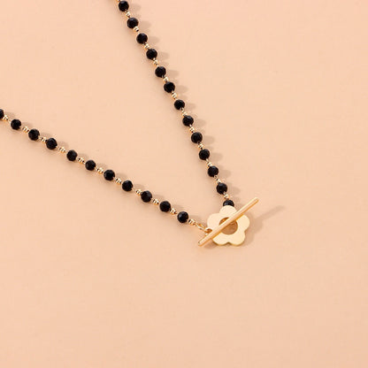 Naszyjnik choker z koralików