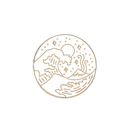Przypinki z astrologicznym motywem