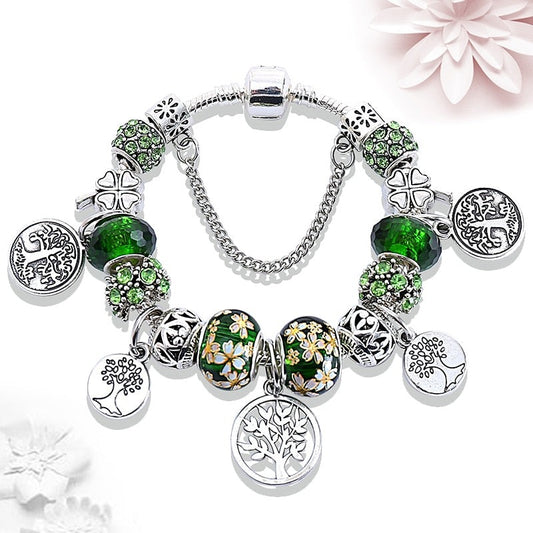Bransoletka modułowa charms