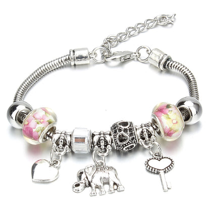 Bransoletka modułowa charms
